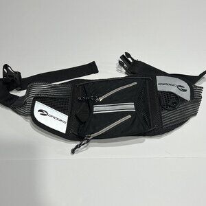 Brooks Men's Running Waist Fanny Pack - Reflective Black Padded